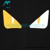 Fendi - Classic Rubber Monster Eyes Short Sleeve