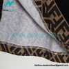 Fendi - 23SS Stitched Full Print Short-sleeved T-shirt