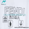 Fendi - 22ss 3D Letter Printed Short Sleeve
