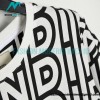 Fendi- 23SS Black-White Full Letter-printed Short-sleeved T-shirt