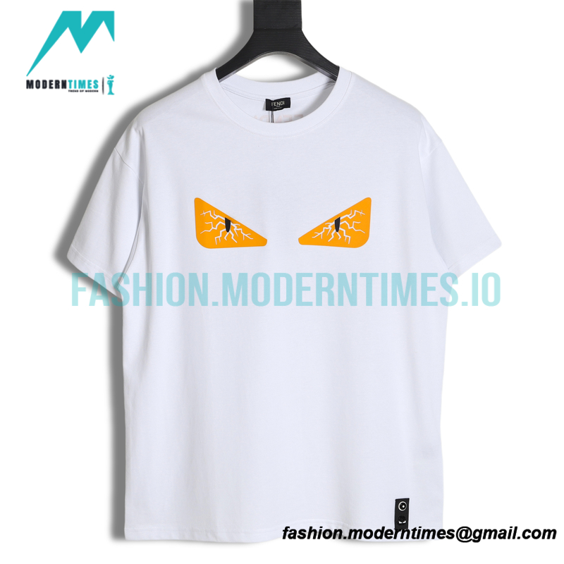 Fendi - 22ss Crack Rubber Eye Short Sleeve