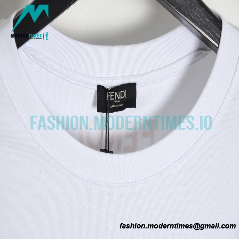 Fendi - 22ss Crack Rubber Eye Short Sleeve