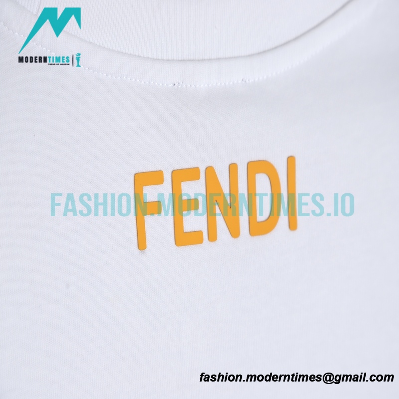 Fendi - 22ss Crack Rubber Eye Short Sleeve