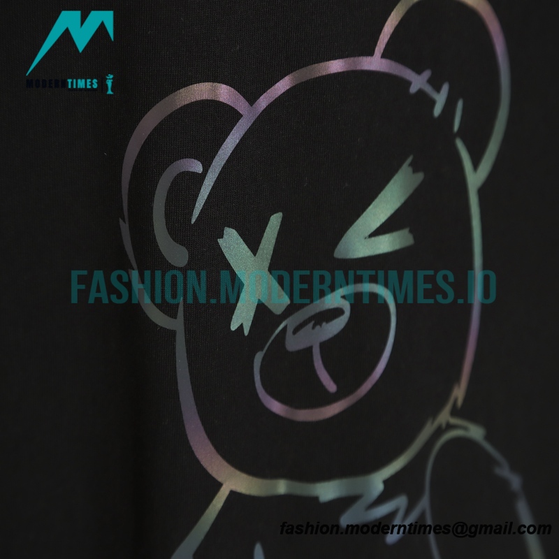 Fendi - 23ss Laser Cartoon Bear Design Short Sleeve