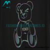 Fendi - 23ss Laser Cartoon Bear Design Short Sleeve