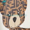 Fendi - 2022 Fw Cartoon Bear Double F Short Sleeve T-shirt