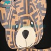 Fendi - 2022 Fw Cartoon Bear Double F Short Sleeve T-shirt