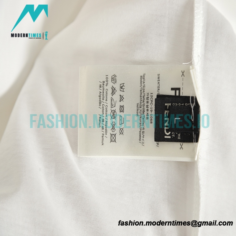 Fendi - 2022 Fw Cartoon Bear Double F Short Sleeve T-shirt