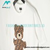 Fendi - 2022 Fw Cartoon Bear Double F Short Sleeve T-shirt