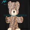 Fendi - 2022 Fw Cartoon Bear Double F Short Sleeve T-shirt