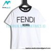 Fendi- 23ss Colour-matched Logo Foam-printed Short-sleeved T-shirt