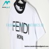 Fendi- 23ss Colour-matched Logo Foam-printed Short-sleeved T-shirt
