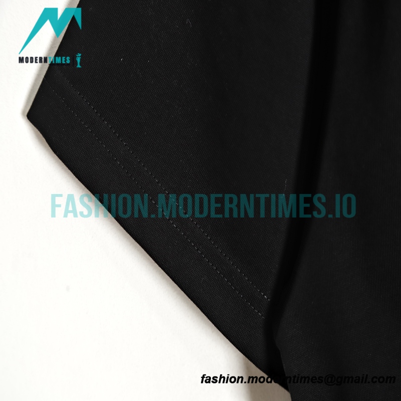 Fendi- 23ss Colour-matched Logo Foam-printed Short-sleeved T-shirt