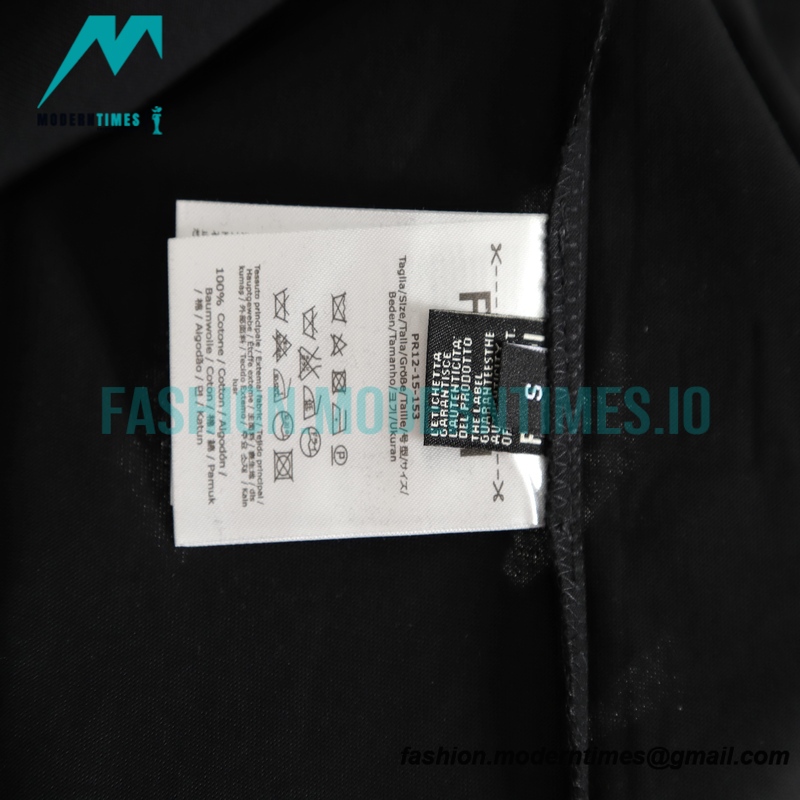 Fendi- 23ss Colour-matched Logo Foam-printed Short-sleeved T-shirt