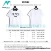 Fendi- 23ss Colour-matched Logo Foam-printed Short-sleeved T-shirt