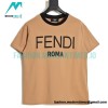Fendi- 23ss Colour-matched Logo Foam-printed Short-sleeved T-shirt