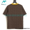 Fendi - 23ss Full Print Double F Stitched Short Sleeve