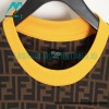 Fendi - 23ss Full Print Double F Stitched Short Sleeve