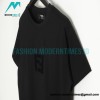 Fendi - 23ss Dark Print Double F Toothbrush Embroidered Short Sleeve T-shirt