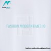 Fendi - 23ss Dark Print Double F Toothbrush Embroidered Short Sleeve T-shirt