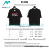 Fendi - 23SS Embroidered Letter Logo Short-sleeved T-shirt