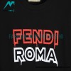 Fendi - 23SS Embroidered Letter Logo Short-sleeved T-shirt