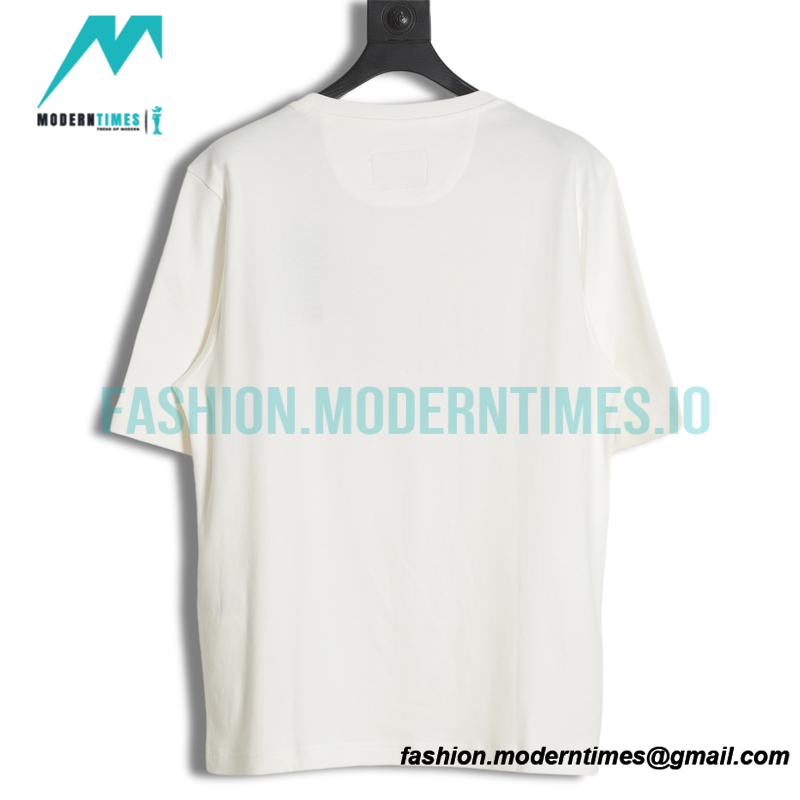 Fendi - 23SS Embroidered Letter Logo Short-sleeved T-shirt