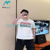 Fendi - 23SS Embroidered Letter Logo Short-sleeved T-shirt