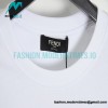 Fendi - 23ss Chest Double F Embroidered Short-sleeved T-shirt