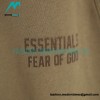 Fear of God - Flocked Small Label Round Neck Hoodie