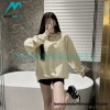 Fear of God - Flocked Small Label Round Neck Hoodie