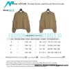 Fear of God - Flocked Small Label Round Neck Hoodie