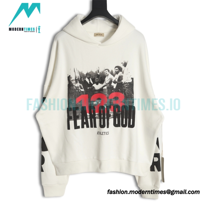 RRR123 - Fear Of God Co-branded Vintage Portrait Hoodie