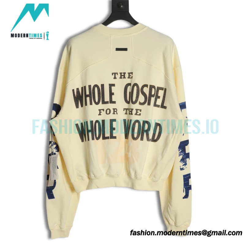 RRR123 - Fear Of God Co-branded Vintage Portrait Hoodie