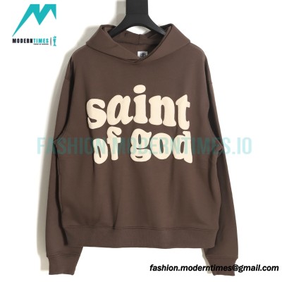 Saint - Fear of God Co-branded Foam Letter Print Hoodie