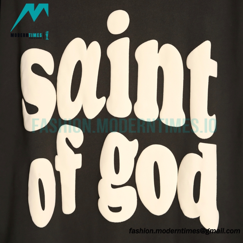 Saint - Fear of God Co-branded Foam Letter Print Hoodie