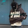 Saint - Fear of God Co-branded Foam Letter Print Hoodie