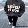 Saint - Fear of God Co-branded Foam Letter Print Hoodie