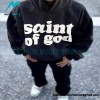 Saint - Fear of God Co-branded Foam Letter Print Hoodie