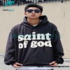 Saint - Fear of God Co-branded Foam Letter Print Hoodie