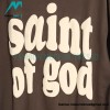 Saint - Fear of God Co-branded Foam Letter Print Hoodie
