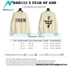 RRR123 - Fear Of God Co-branded Black Crew Neck Hoodie