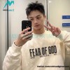 RRR123 - Fear Of God Co-branded Black Crew Neck Hoodie