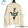 RRR123 - Fear Of God Co-branded Black Crew Neck Hoodie