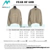 Fear of God - Essential Curved Fleece Printed Crewneck Hoodie