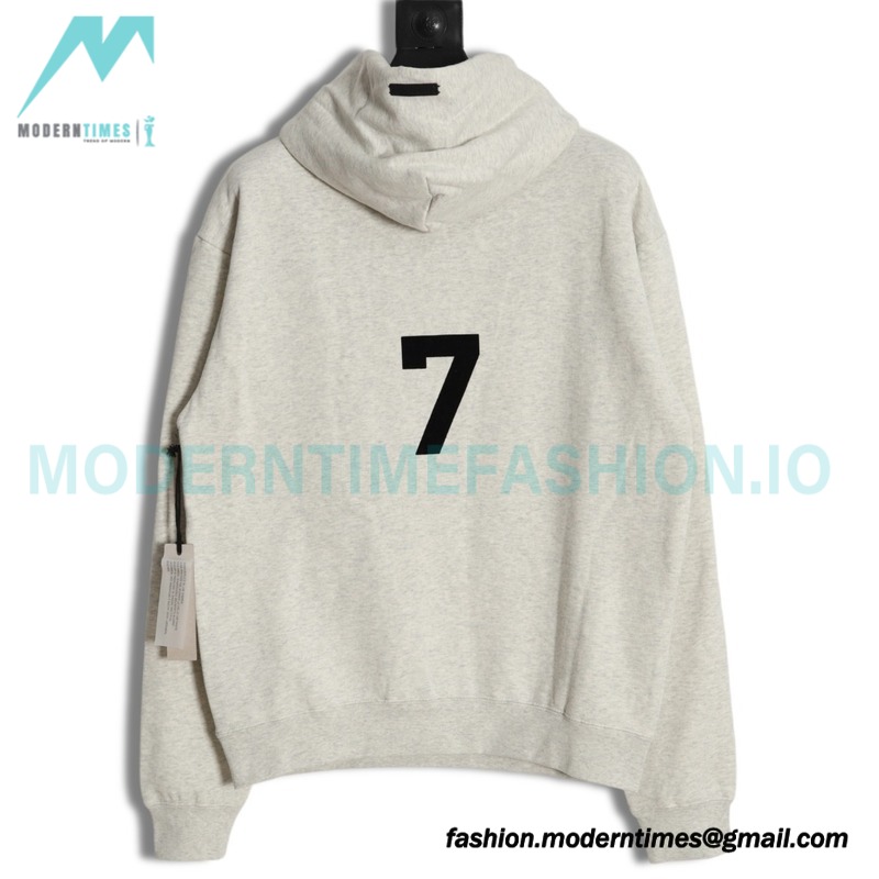 Fear Of God - Flocked ABC letter hoodie