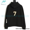 Fear Of God - Flocked ABC letter hoodie