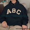 Fear Of God - Flocked ABC letter hoodie