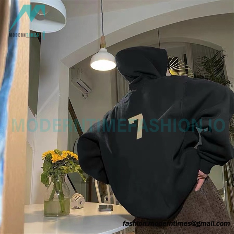 Fear Of God - Flocked ABC letter hoodie