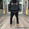 Fear Of God - Flocked ABC letter hoodie
